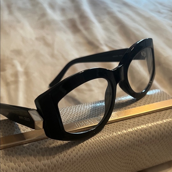 ✨Jimmy Choo Black and silver Women's Glasses - Picture 11 of 13